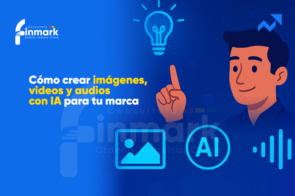 Cómo crear imágenes, videos y audios con IA para tu marca